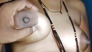 I pressed the big breasts of my sister-in-law and fucked her with my thick dick