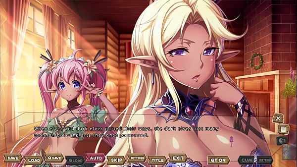 Namaiki Dark Elf Sisters, Cocky Chicks Craving Creampies. 2.
