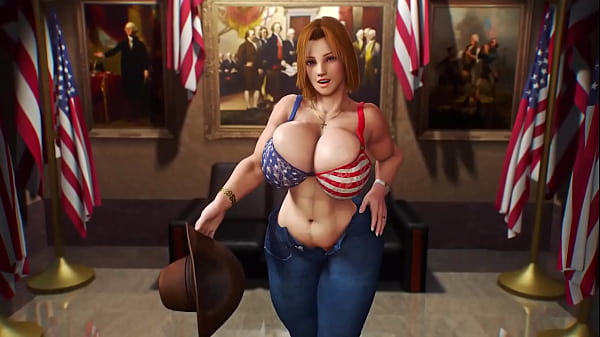 Tina Armstrong hace la mejor Paja con sus ENORMES tetas