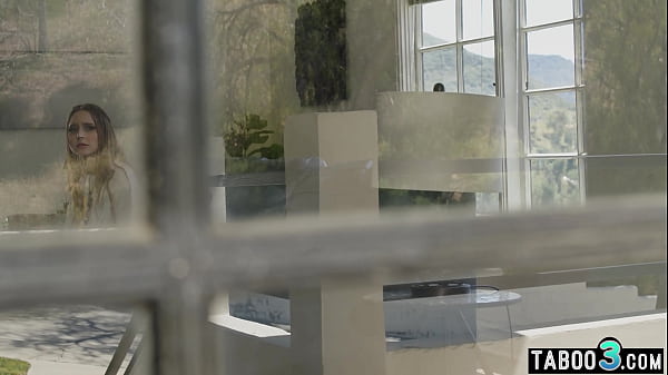 Youth counselor lures a naive teen Laney Grey and BF into threesome fuck