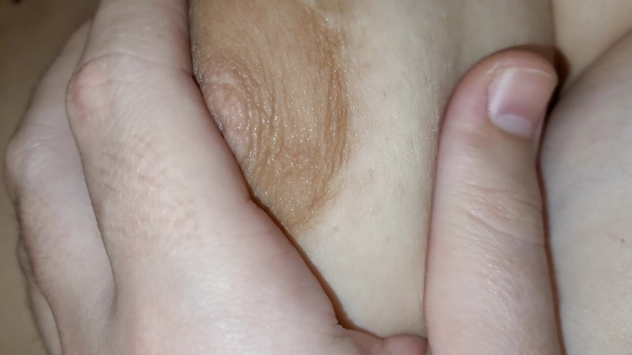 Big Tits Horny Stepsis lets Me Play with Her