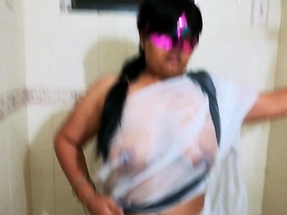 Indian Big Boobs Horny Lily In Bathroom Taking Shower