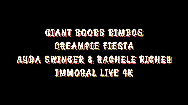 Chad Gets Fucked By Ayda’s Enormous Tits In His Front Of His Stepdad!