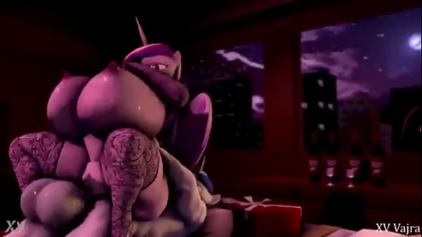 3D Huge Tits cowgirl POV  MLP w/ Sound added