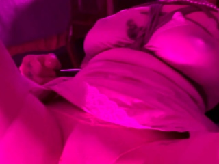 Big boobs milf masturbates with her dildo