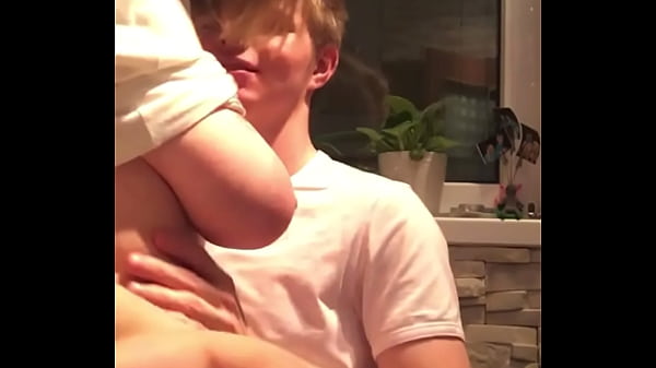 Teens kissing foreplay