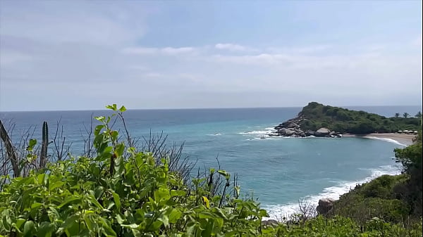 I fuck my blonde assistant on the hotel balcony (PUBLIC SEX)