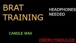 BRAT TRAINING SO YOU CRAVE ATTETION YOU BAD BITCH (AUDIOROLEPLAY) DIRTY TALKING INTENSE MALE
