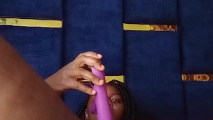 Fucking my dildo and vibrator