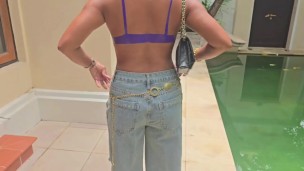 BODY PAINT – Ripped Denim and Magic Top