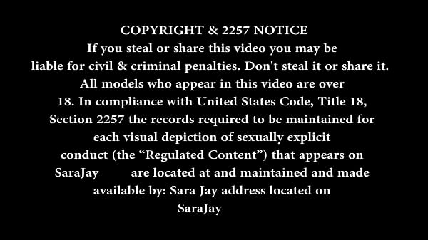 Sara Jay Fucks Her Big Dark Dildo As She Plays With Her Big Breasts!