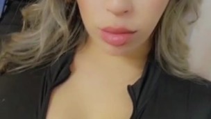 Latina Big tits natural boobs drop SNAPCHAT: DAISYD_RAY