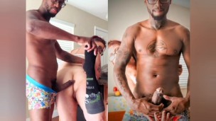 Big Boob Tattooed Brunette Cowgirl Rides On Docs Cock