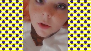 Cock Hungry, Alt BBW fucks pierced pussy till she cums