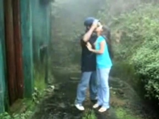 Outdoor Public Suck Fuck Rain