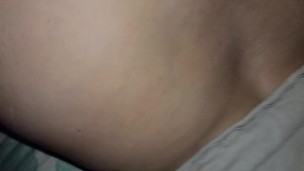 sexy blonde with anal plug gets spanked and fucked hard