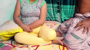 STEP SISTER & STEP BROTHER FUCKED WITH CLEAR DIRTY TALKING.