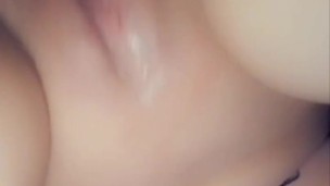 Super wet pussy riding my dildo