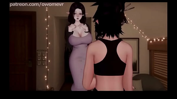 3D HQ Cowgirl riding Big tits Firm tits Breast Expansion POV Sex wSound added