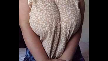 Voluptuous Lover Gives You The Best View Of Her Big Natural Breasts