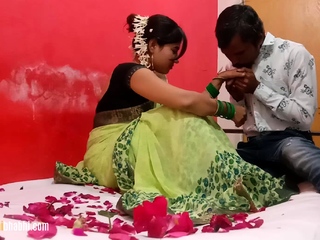 Beautiful Indian Wife On Her 1st Anniversary Night