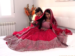 Real Indian Desi Teen Bride fucked in the Ass and Pussy on