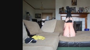 Slut teases you with tits and ass!