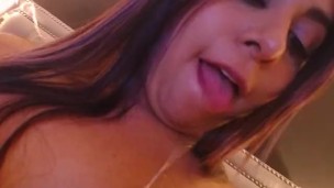 Wanda play with Boobs and the huge BBC, make the best DP on in his mouth