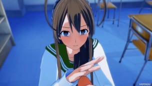 3D hentai HIGHSCHOOL OF THE DEAD Miyamoto Rei Titty fuck