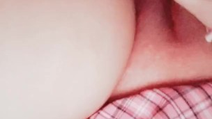 Kawaii whore fucks herself with her toys