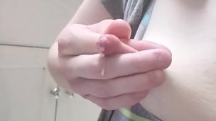 Squirting, dripping breastmilk in slow motion..
