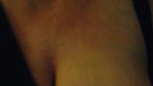 Slut wife flashing her huge tits